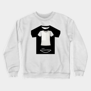 Inside double tshirt Crewneck Sweatshirt